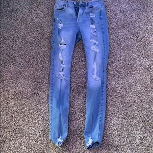 Light wash Hollister jeans
